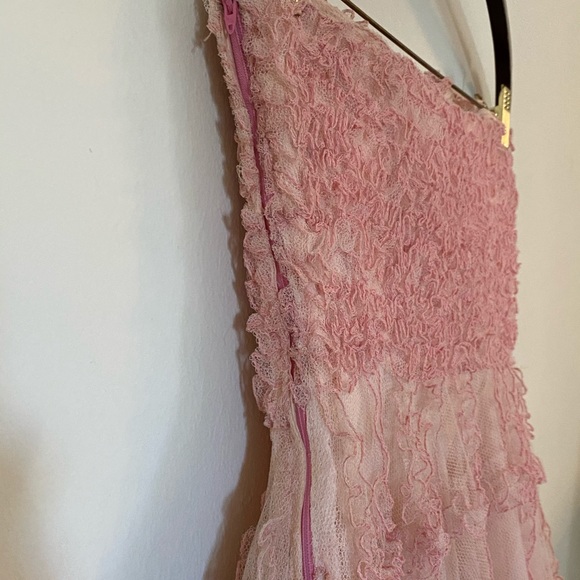 Vintage 1950’s Prom Dress Strapless Bustier - Picture 6 of 6